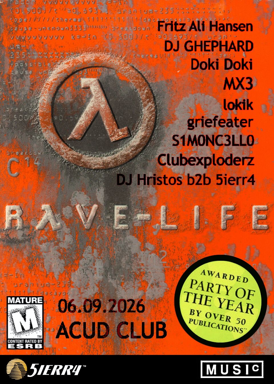 RAVE-LIFE 1