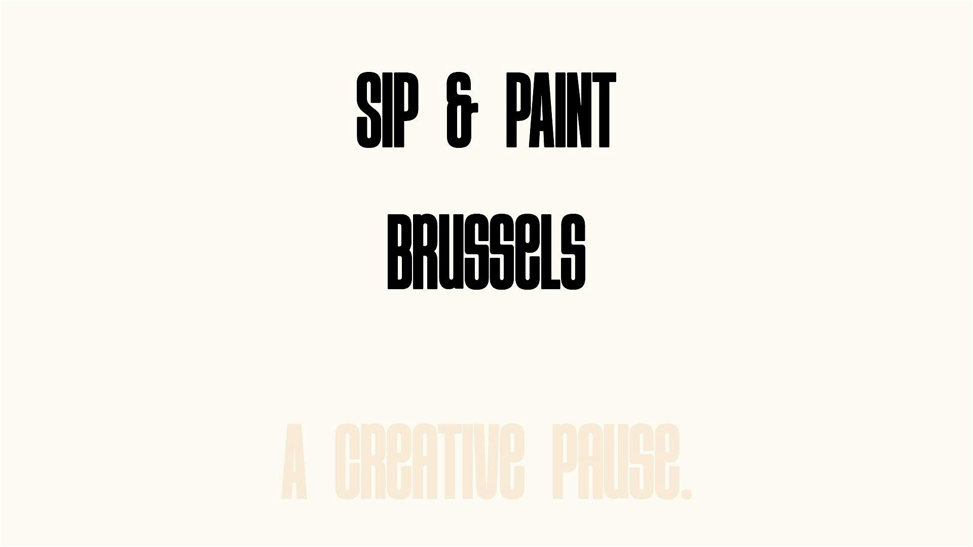 Brussels - Sip & Paint by the water