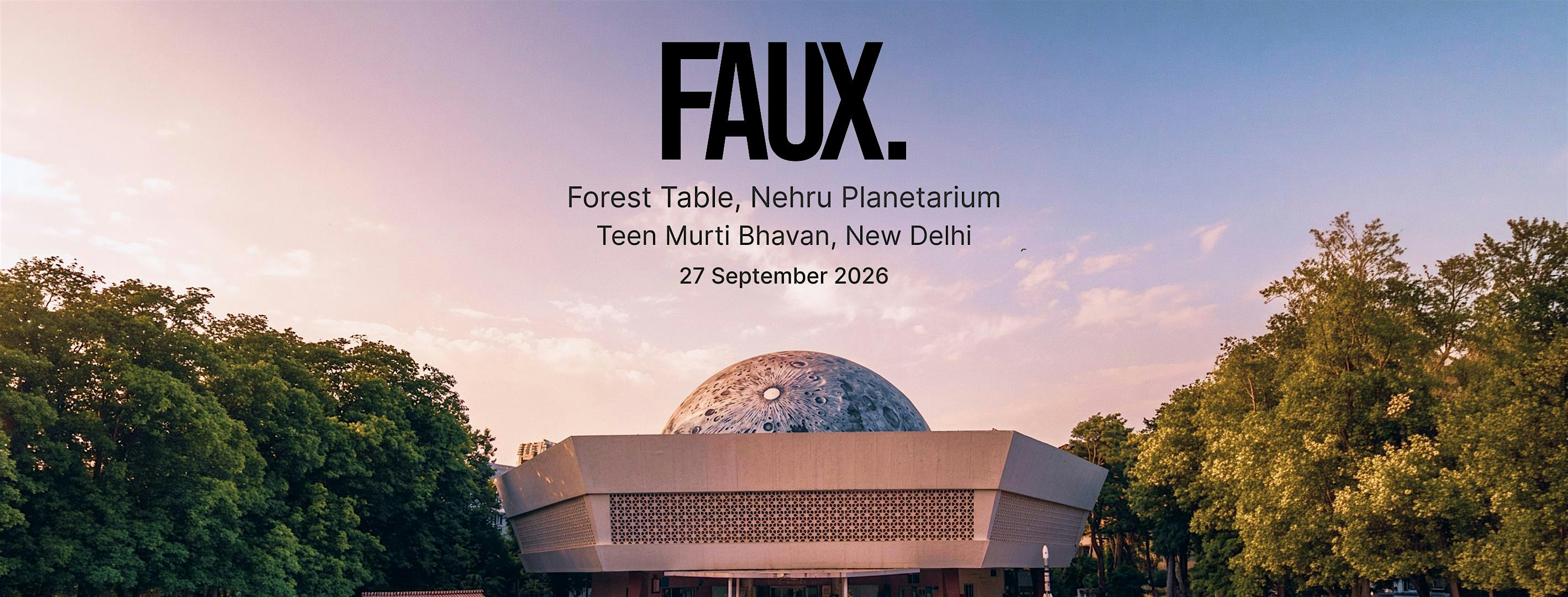 Food and UX Hangout- Nehru Planetarium