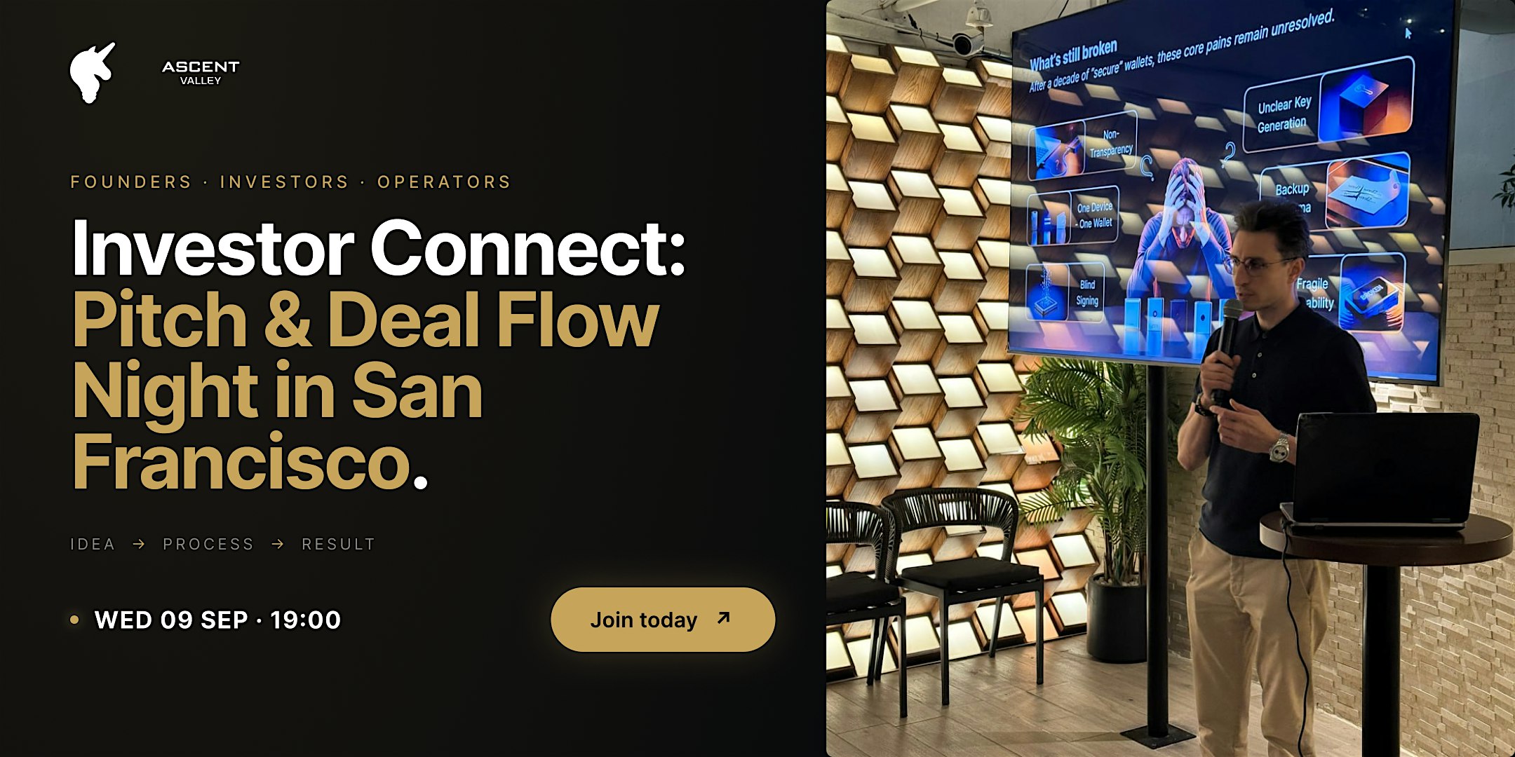 Investor Connect: Pitch & Deal Flow Night | San Francisco