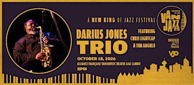 Infidels Jazz Presents: Darius Jones Trio at Alliance Francaise Theatre