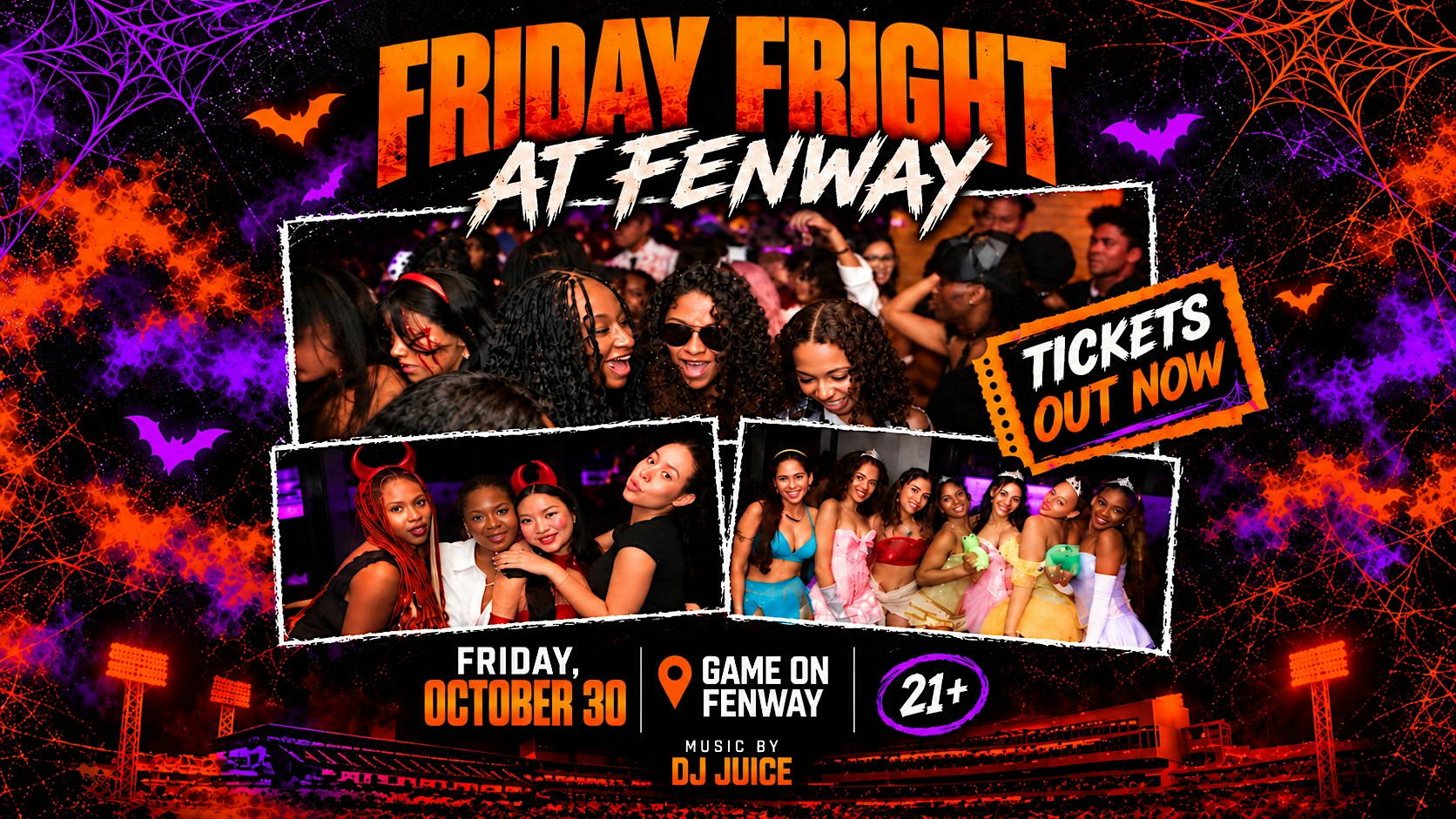 Friday Fright @GameOn Fenway