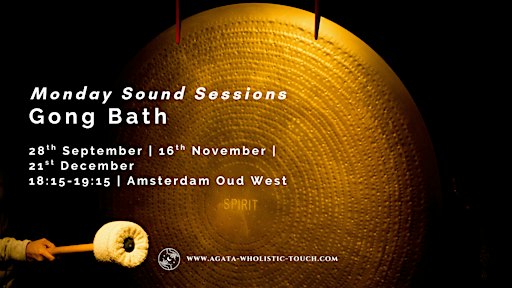 Monday Sound Sessions – Gong Bath | November 2026