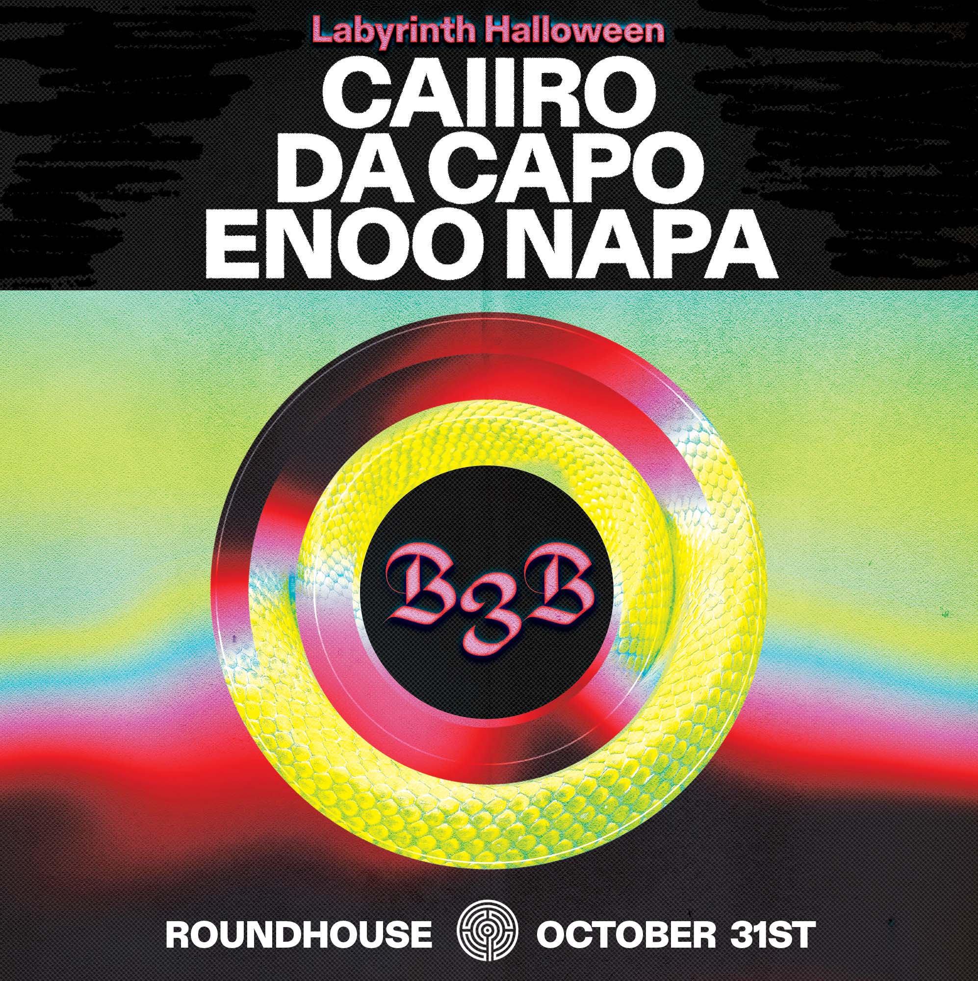 Labyrinth presents: Caiiro x Da Capo x Enoo Napa Halloween B3B