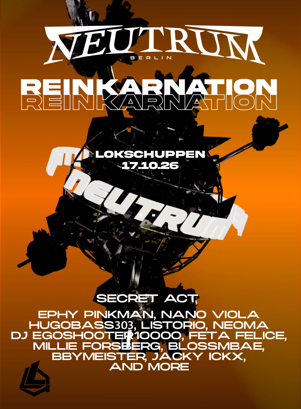 REINKARNATION with Secret Act, Nano Viola, Ephy Pinkman, LISTORIO