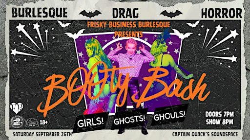 Frisky Business Burlesque-  BOOty Bash
