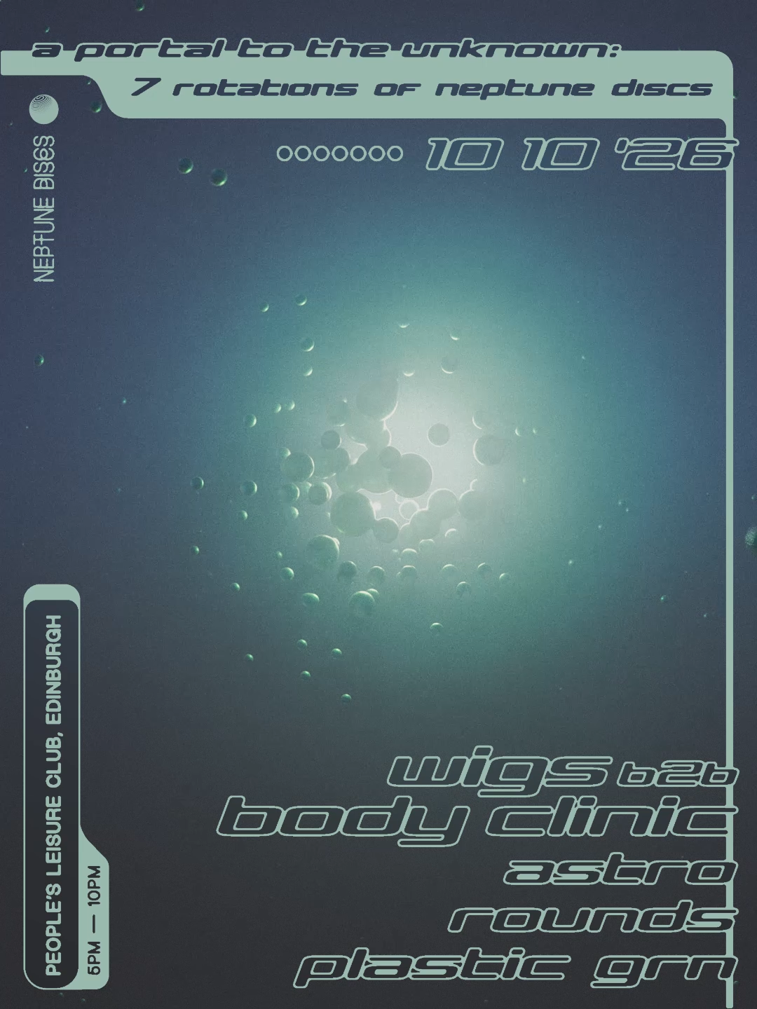 Neptune Discs: A Portal to the Unknown — Wigs b2b Body Clinic