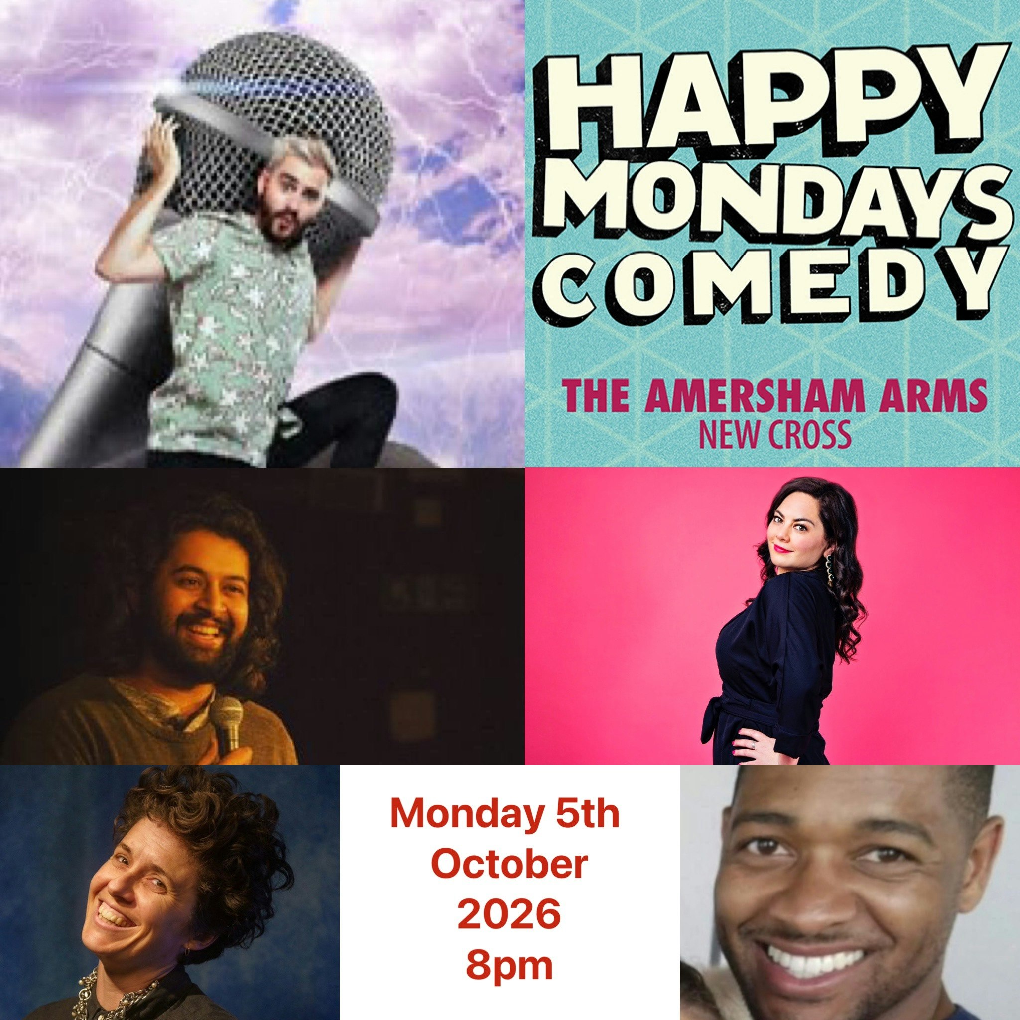 Happy Mondays Comedy @ The Amersham Arms New Cross