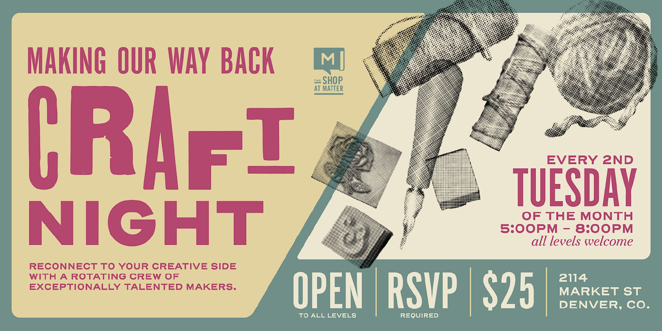 Making Our Way Back Craft Night