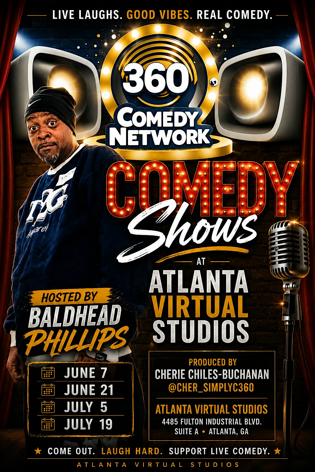 Atlanta Comedy& Music Experience -VIP Access Audience Choice
