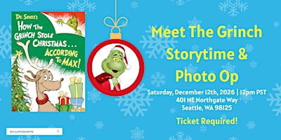 Meet The Grinch at B&N Northgate
