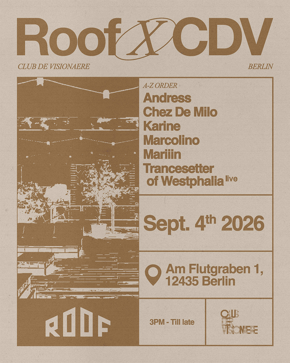 Roof X CDV