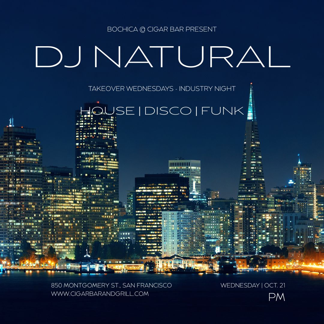 Takeover Wednesdays: Industry Night – DJ Natural - October 21, 2026