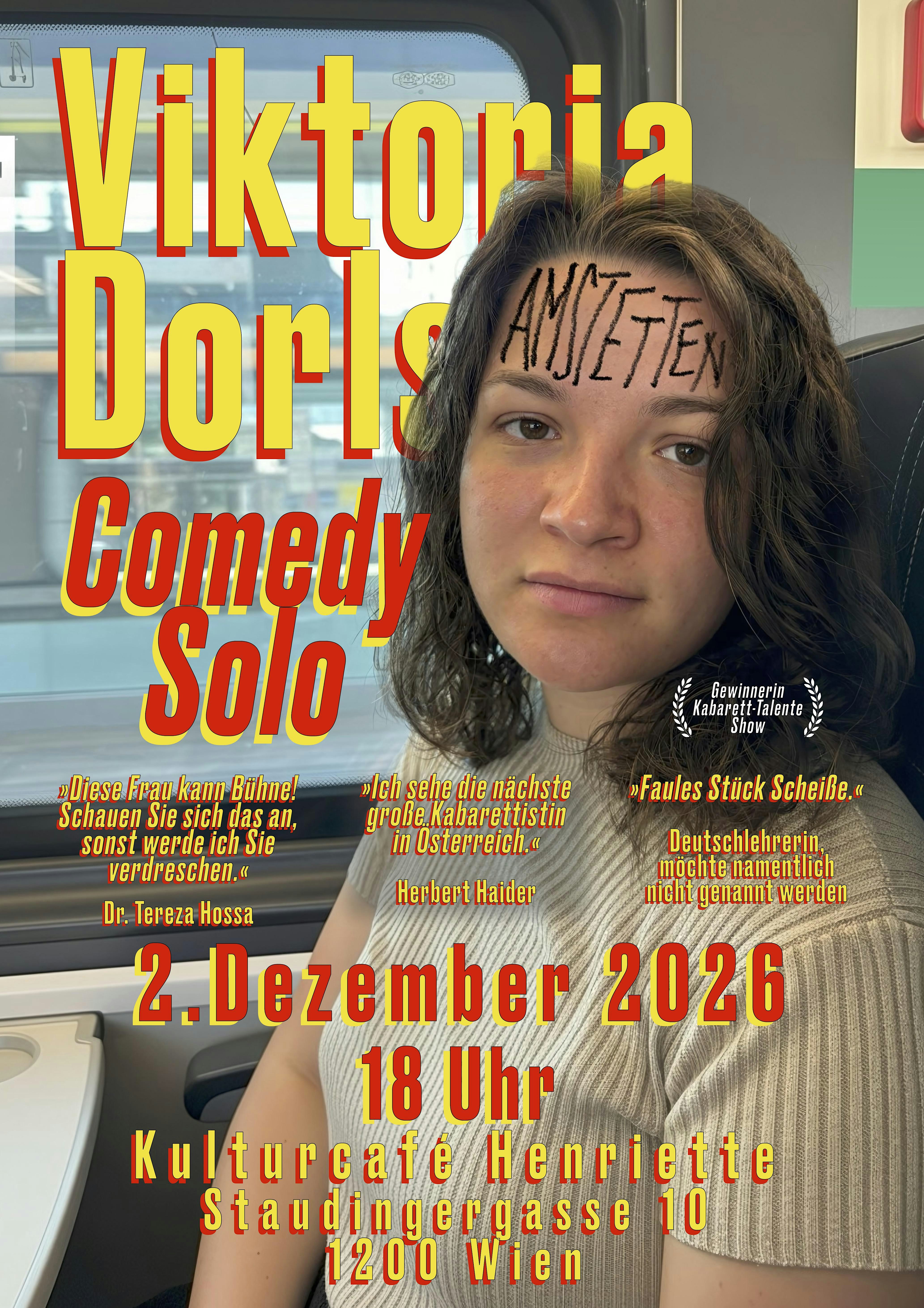 "Amstetten" Comedy Solo von Viktoria Dorls