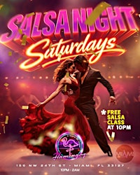 Salsa Saturdays Wynwood | FREE Classes + After Party with RSVP