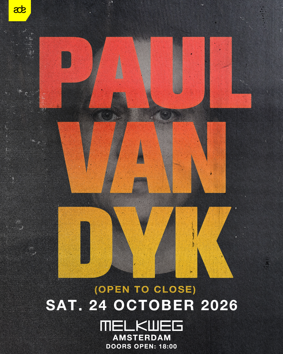 Paul Van Dyk Open To Close
