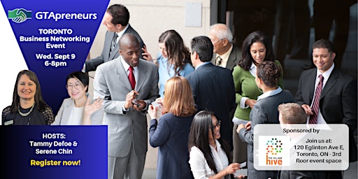 GTApreneurs September 9-2026 Toronto Business Networking Event