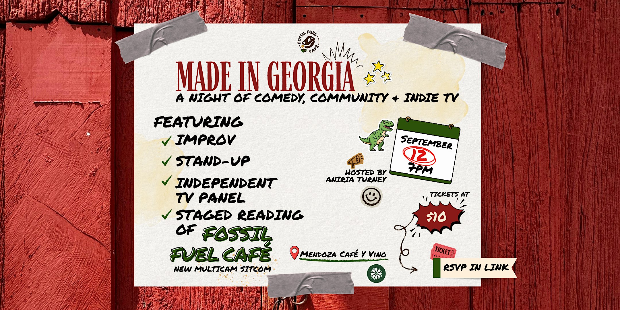 Made in Georgia: A Night of Comedy, Community & Indie TV