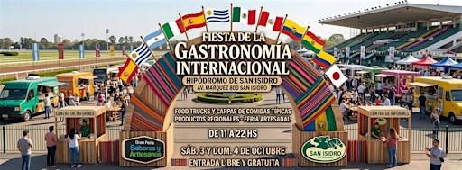 FIESTA DE LA GASTRONOMIA INTERNACIONAL - HIPODROMO DE SAN ISIDRO