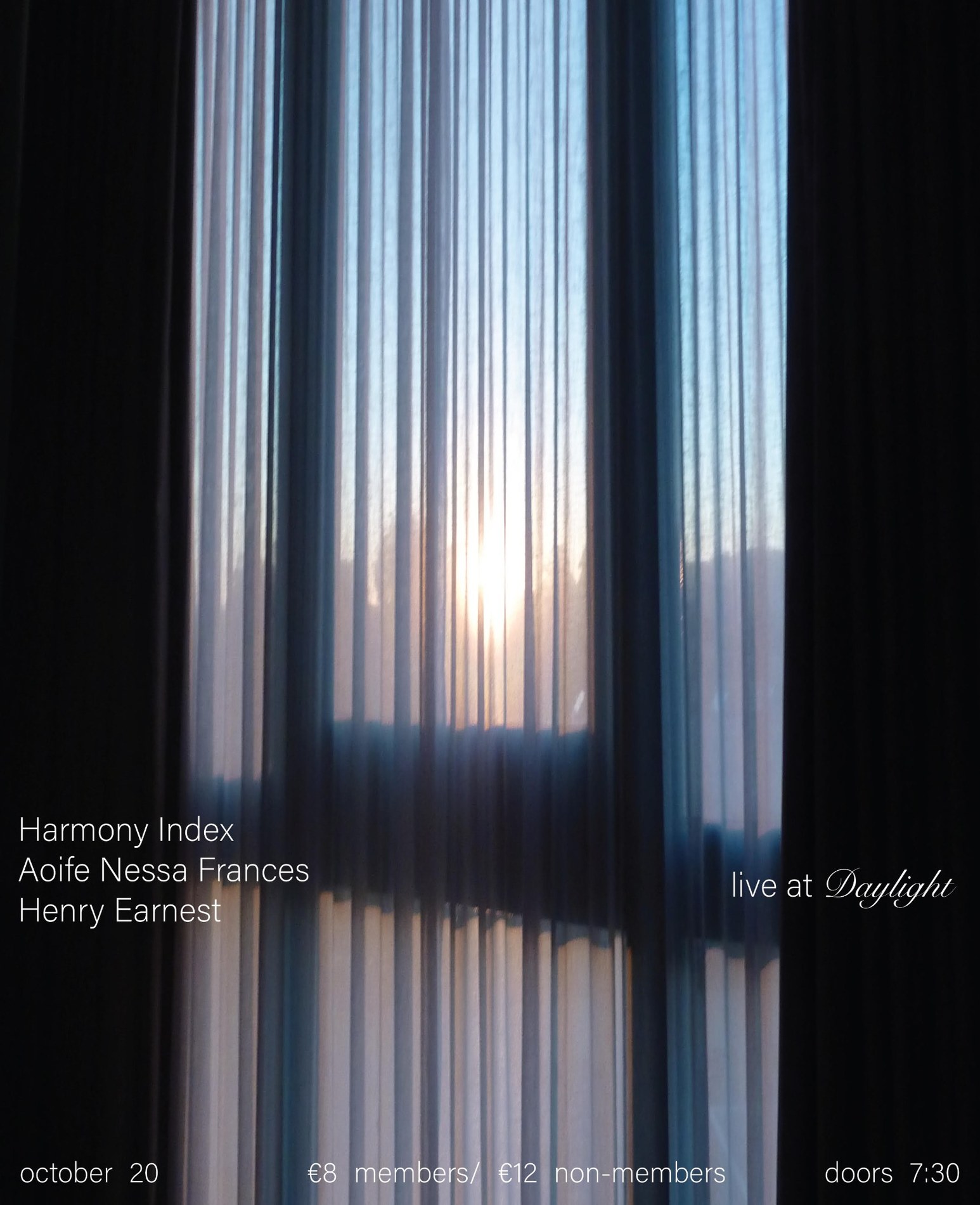Harmony Index + Aoife Nessa Frances + Henry Earnest