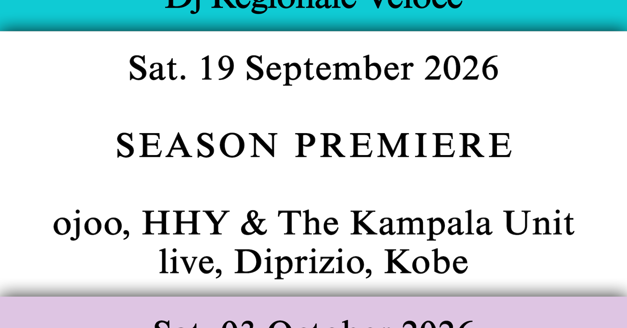 Argo16 Season Premiere - ojoo, HHY & The Kampala Unit, Diprizio, Kobe