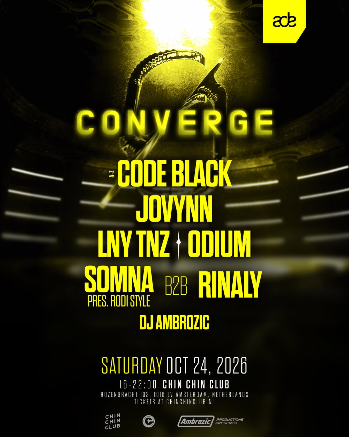 Electric Escape & Ambrozic Productions present: Converge