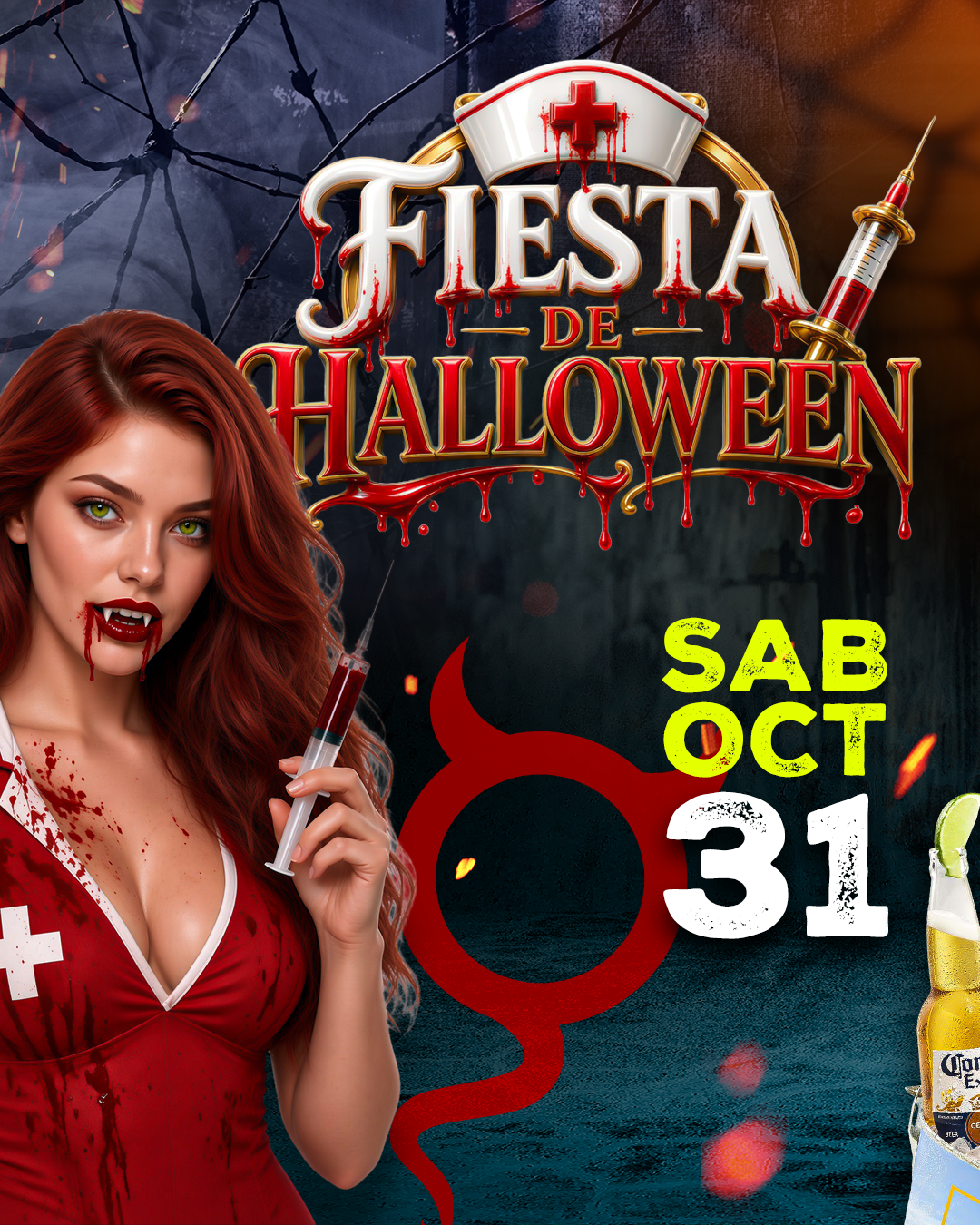 Fiesta de Halloween en Miami Cabaret Oct. 31