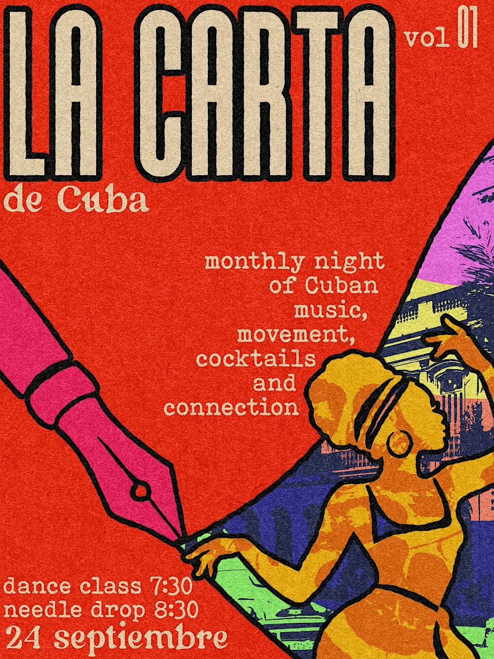 La Carta de Cuba @ Block & Drum