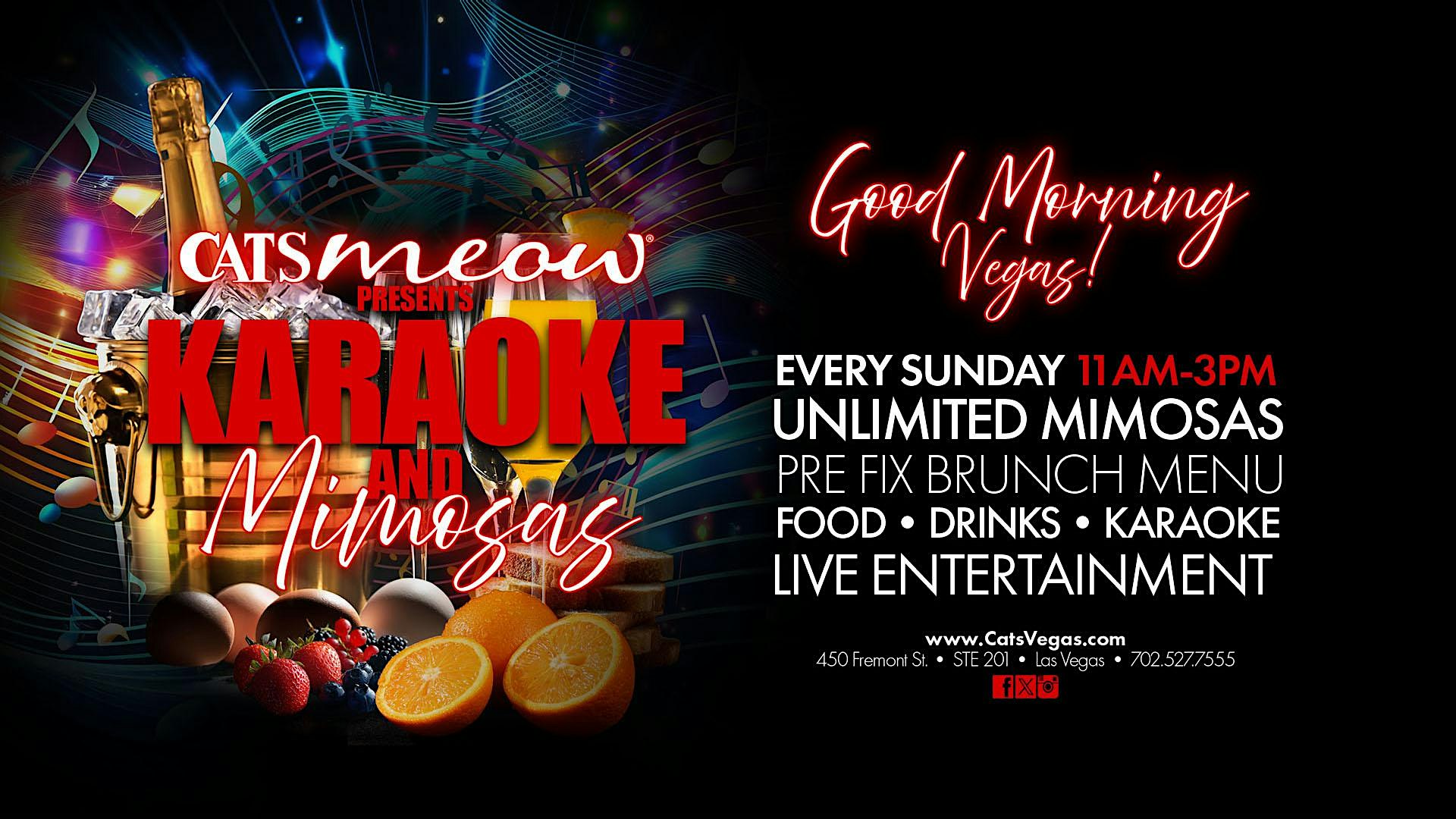 KARAOKE & MIMOSAS