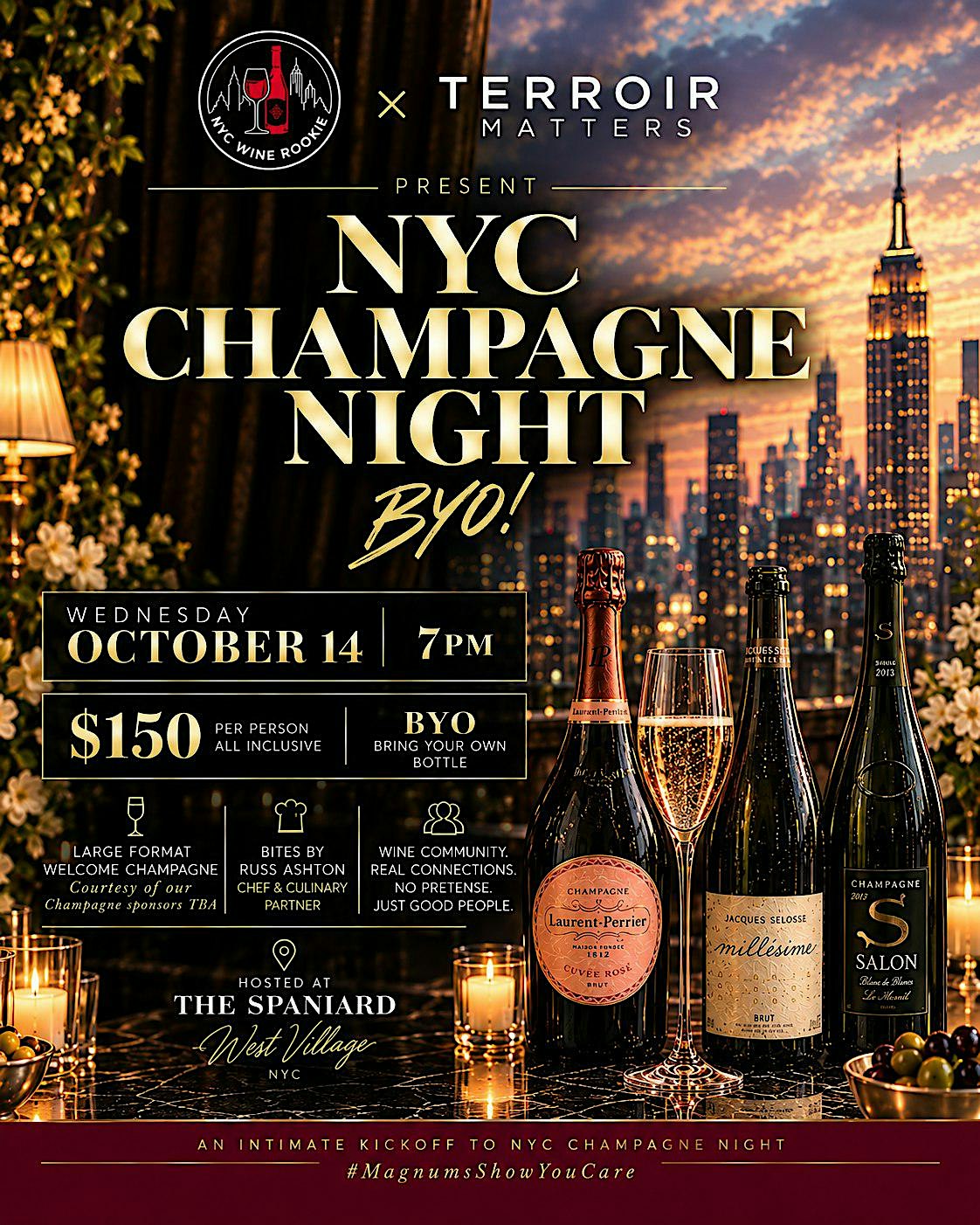 NYC Champagne Night - BYO!