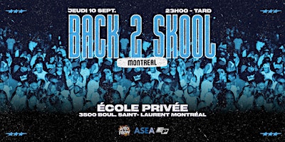 Back 2 School  MTL