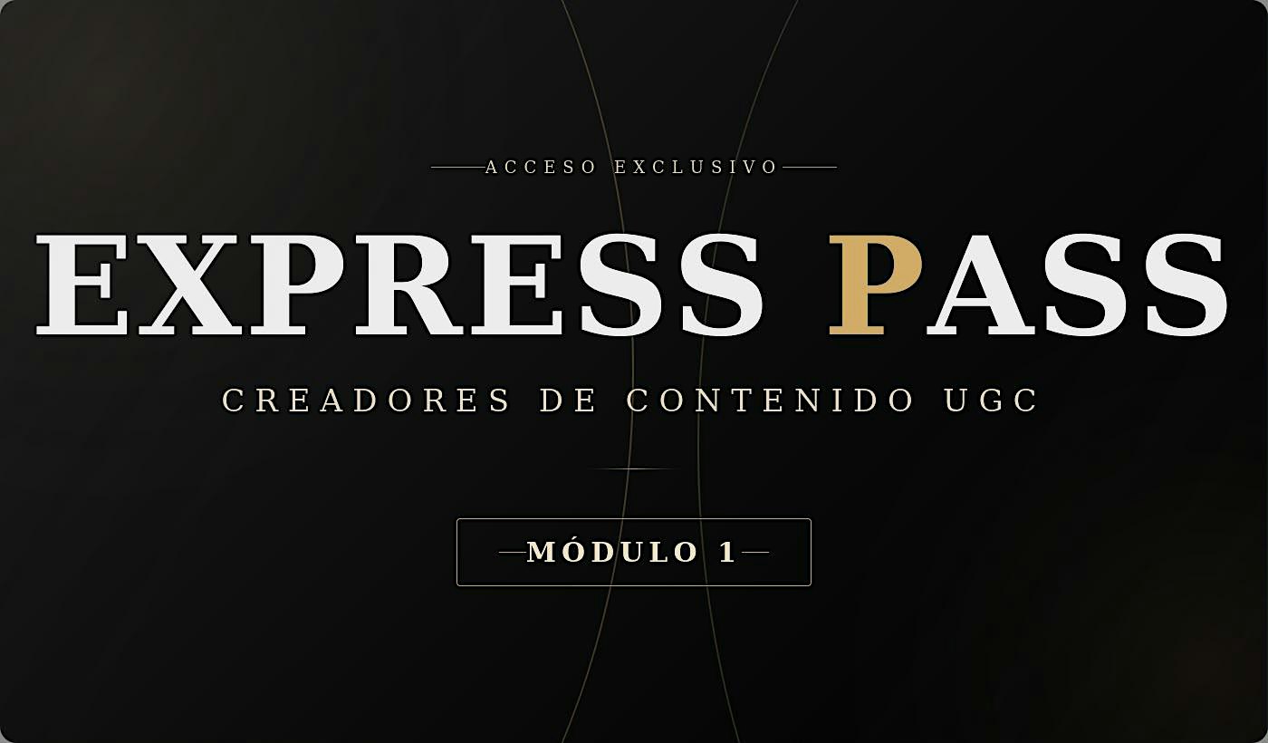 Intro Creadores de contenido UGC - Express