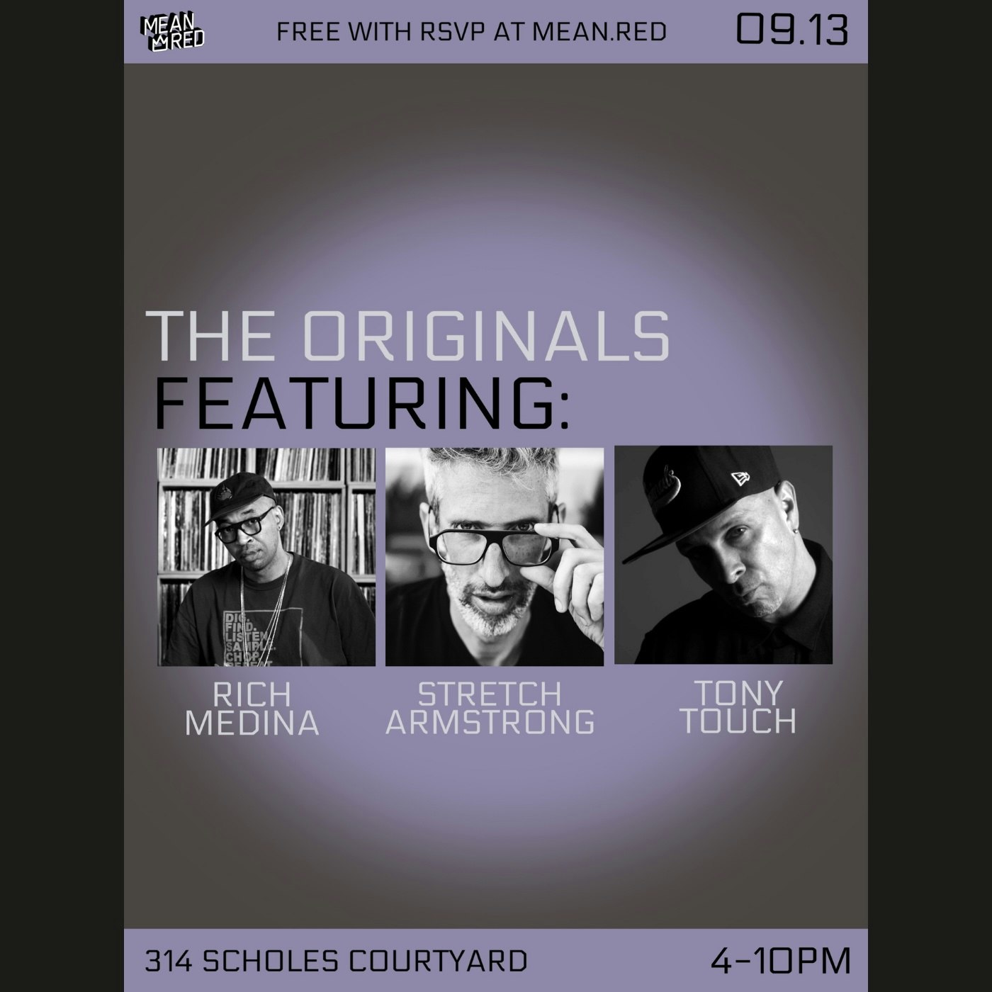 The Originals: Rich Medina, Stretch Armstrong, Tony Touch