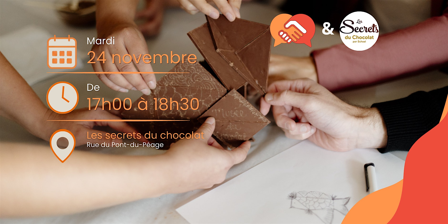 Et si vous construisiez une œuvre… en chocolat ?