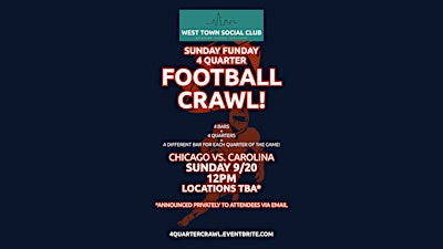 Sunday Funday 4 Quarter Football Crawl!