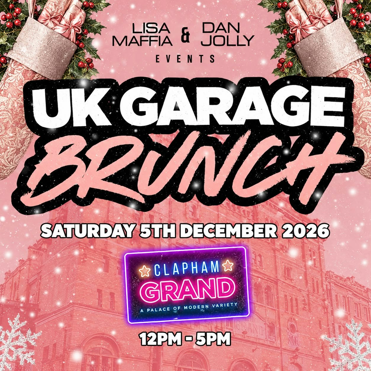 UK Garage Brunch XMAS Special