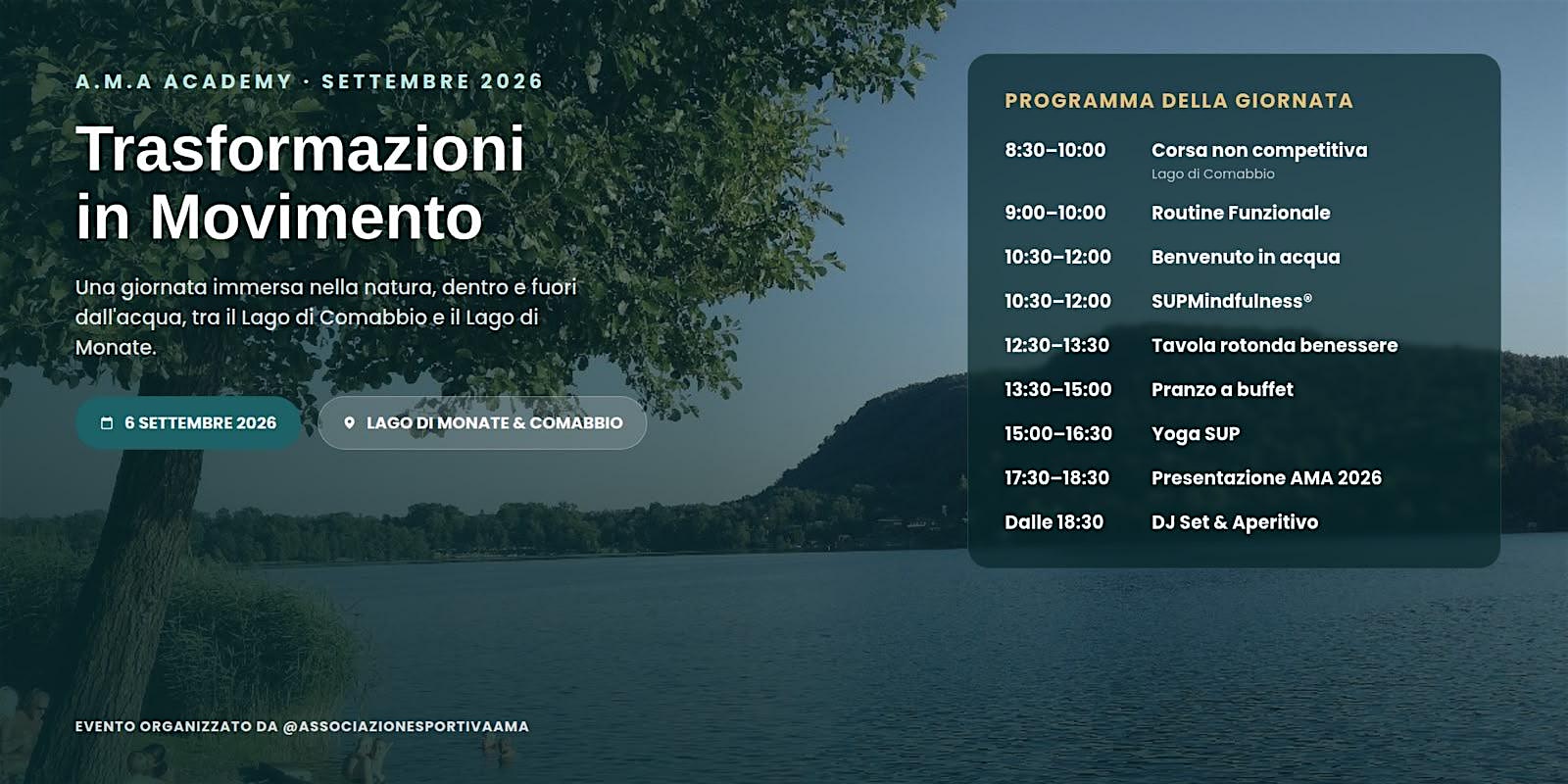 TRASFORMAZIONI IN MOVIMENTO - 6 Settembre