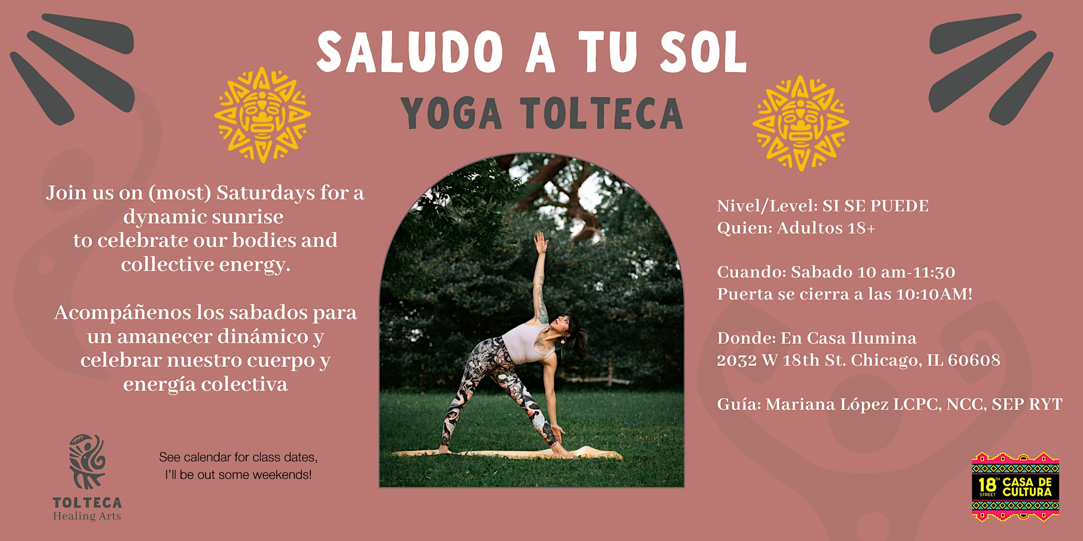 Yoga Tolteca: Saludo a tu sol
