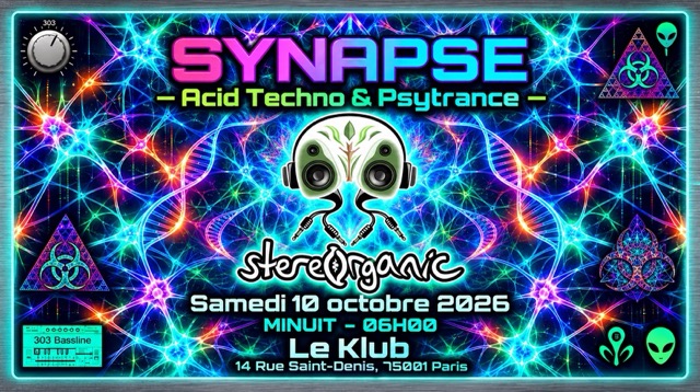 StereOrganic présente SYNAPSE