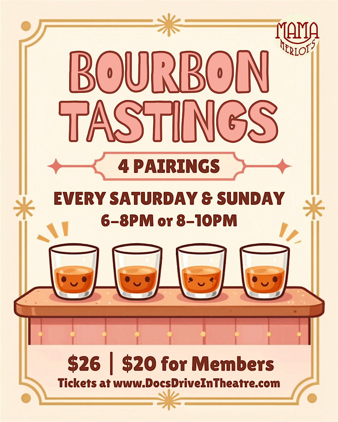 Bourbon Tastings at the Speakeasy