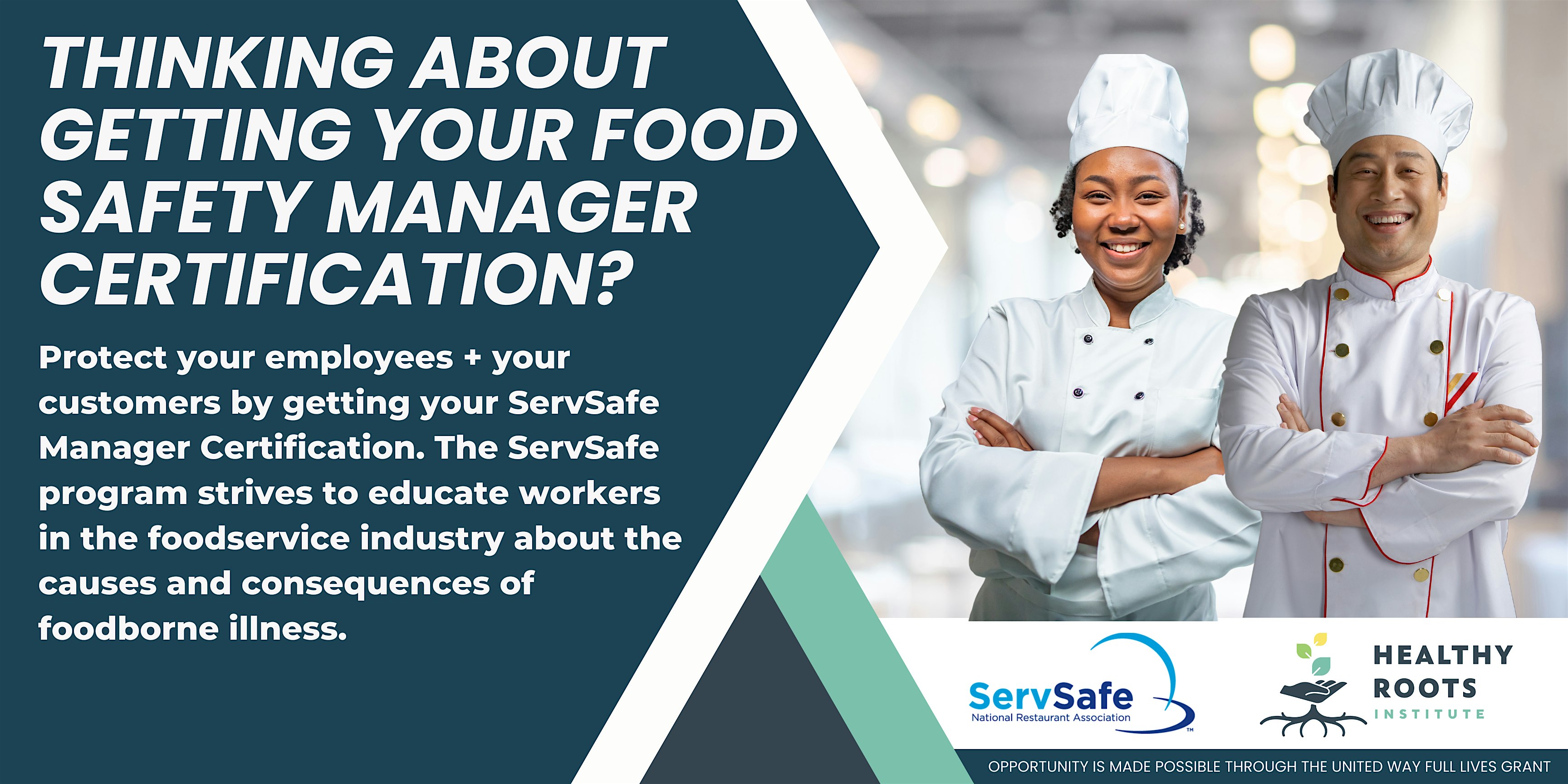 ServSafe Certification: October In-Person Sessions