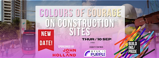 Colours of Courage on Construction Sites at PLR2: Wear-It Purple (SYD)