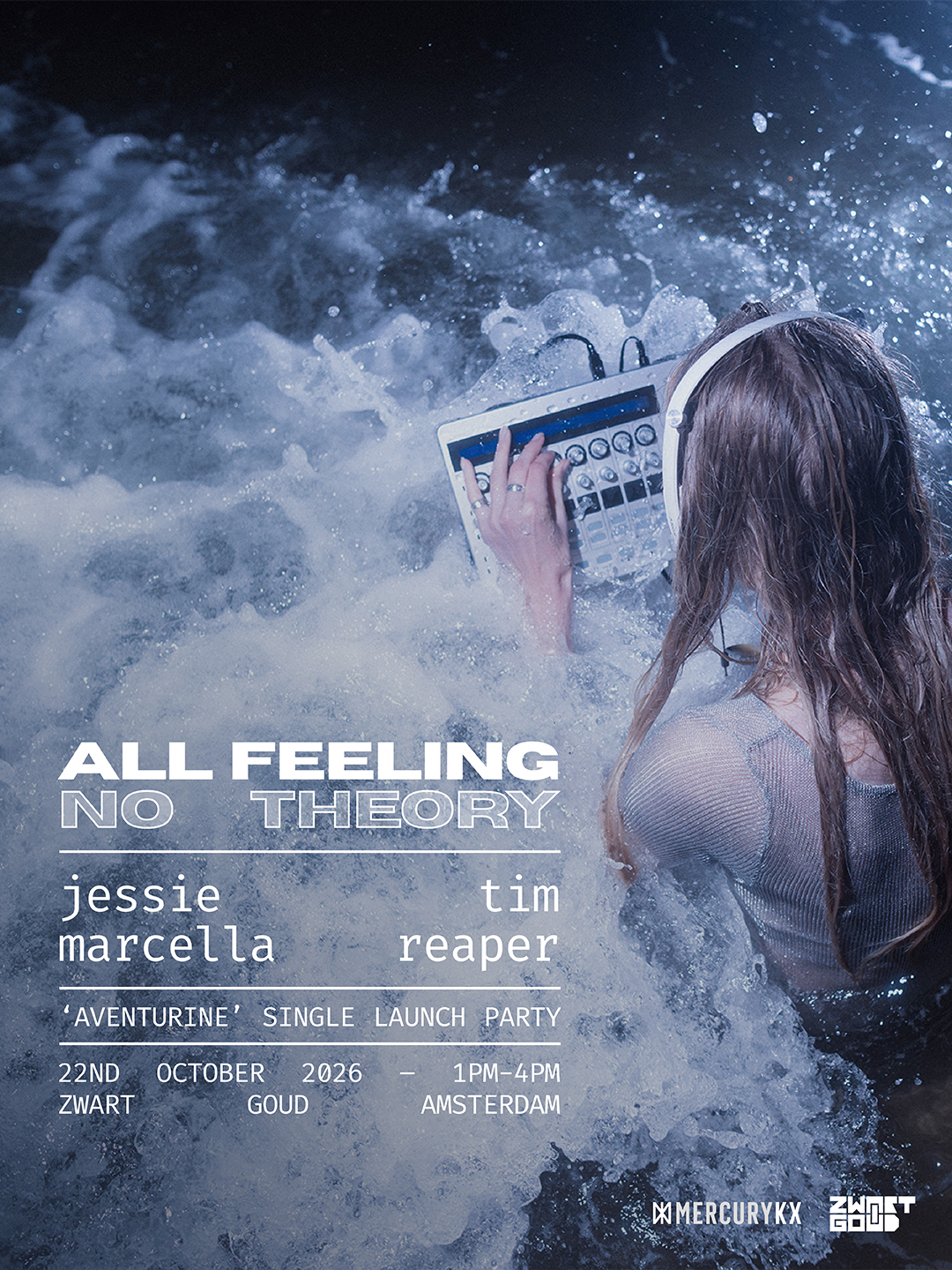 ALL FEELING NO THEORY - 'Aventurine' Single Launch Party