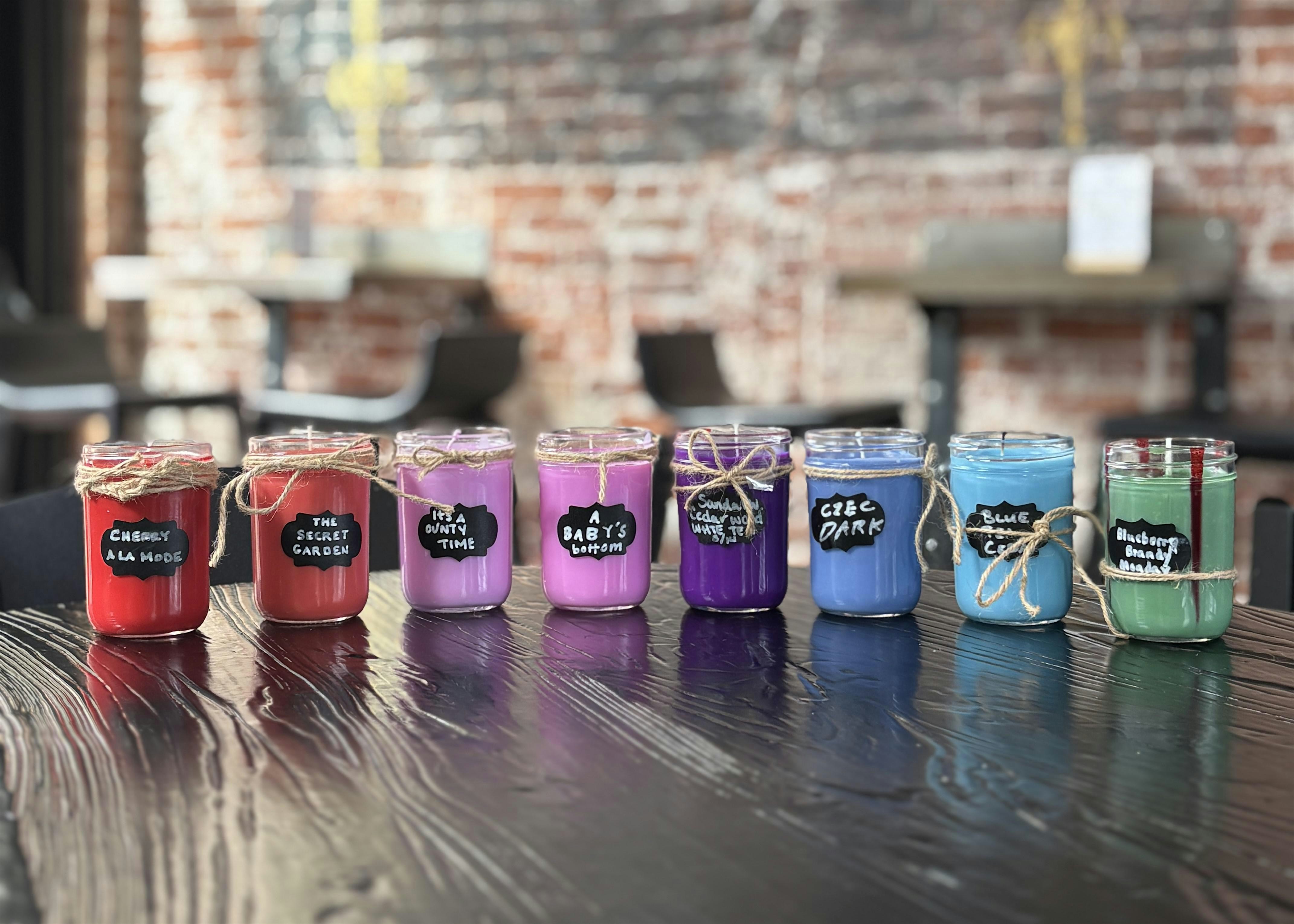 Fall Candle Making Workshop at Bruz Beers! Free Drink Included!!