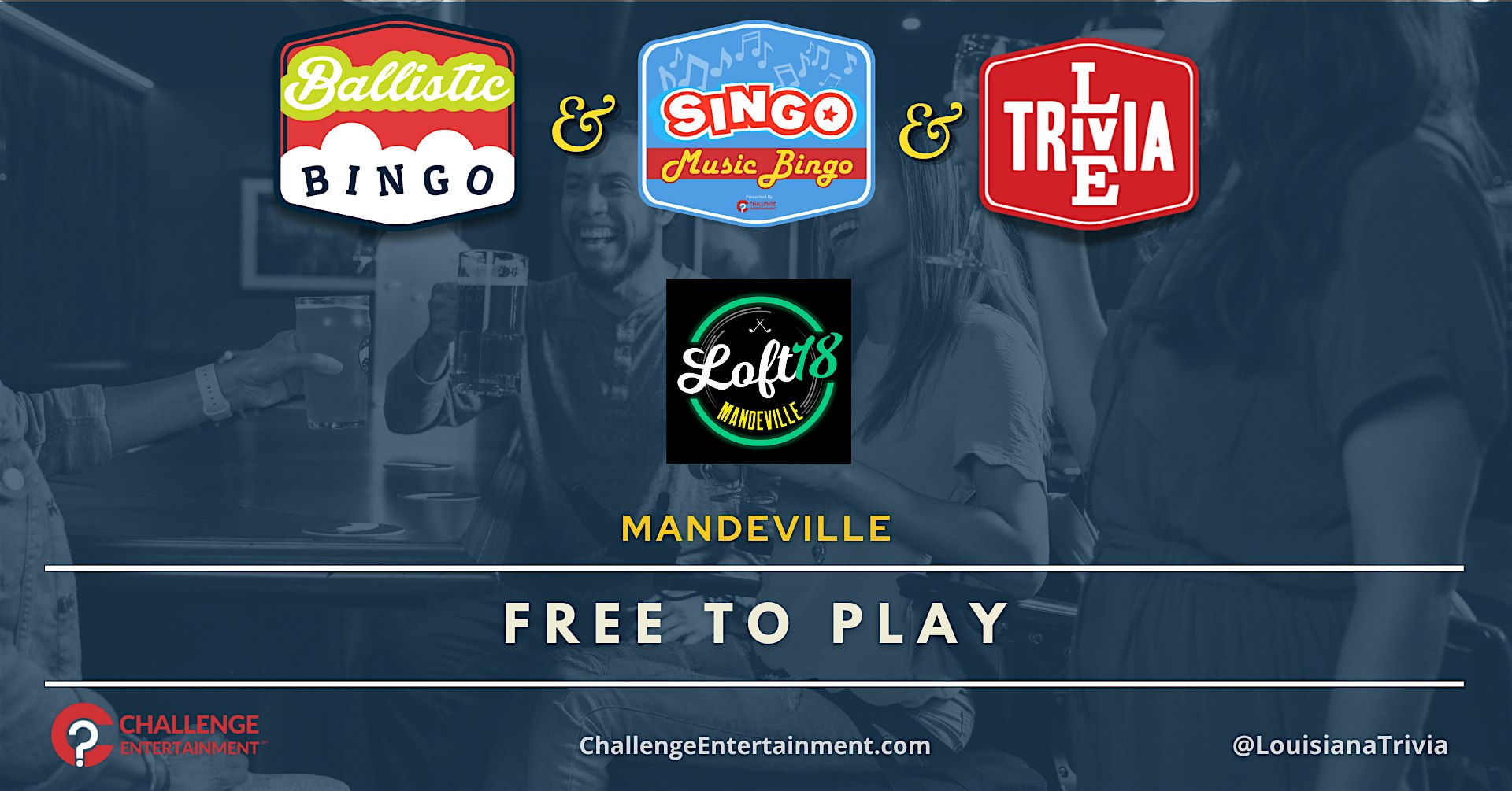 Weekly Game Nights at Loft 18 - Mandeville