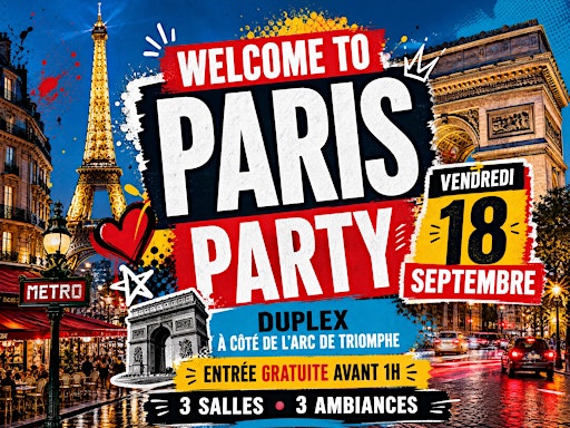 Welcome To Paris  Party @ Duplex