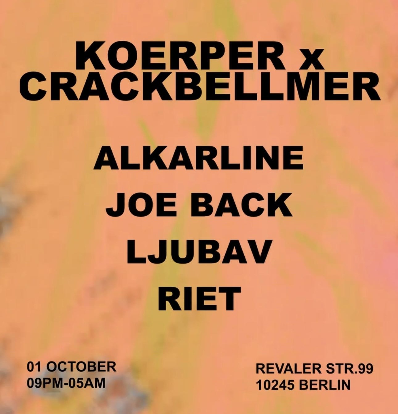 KOERPER x Crack Bellmer