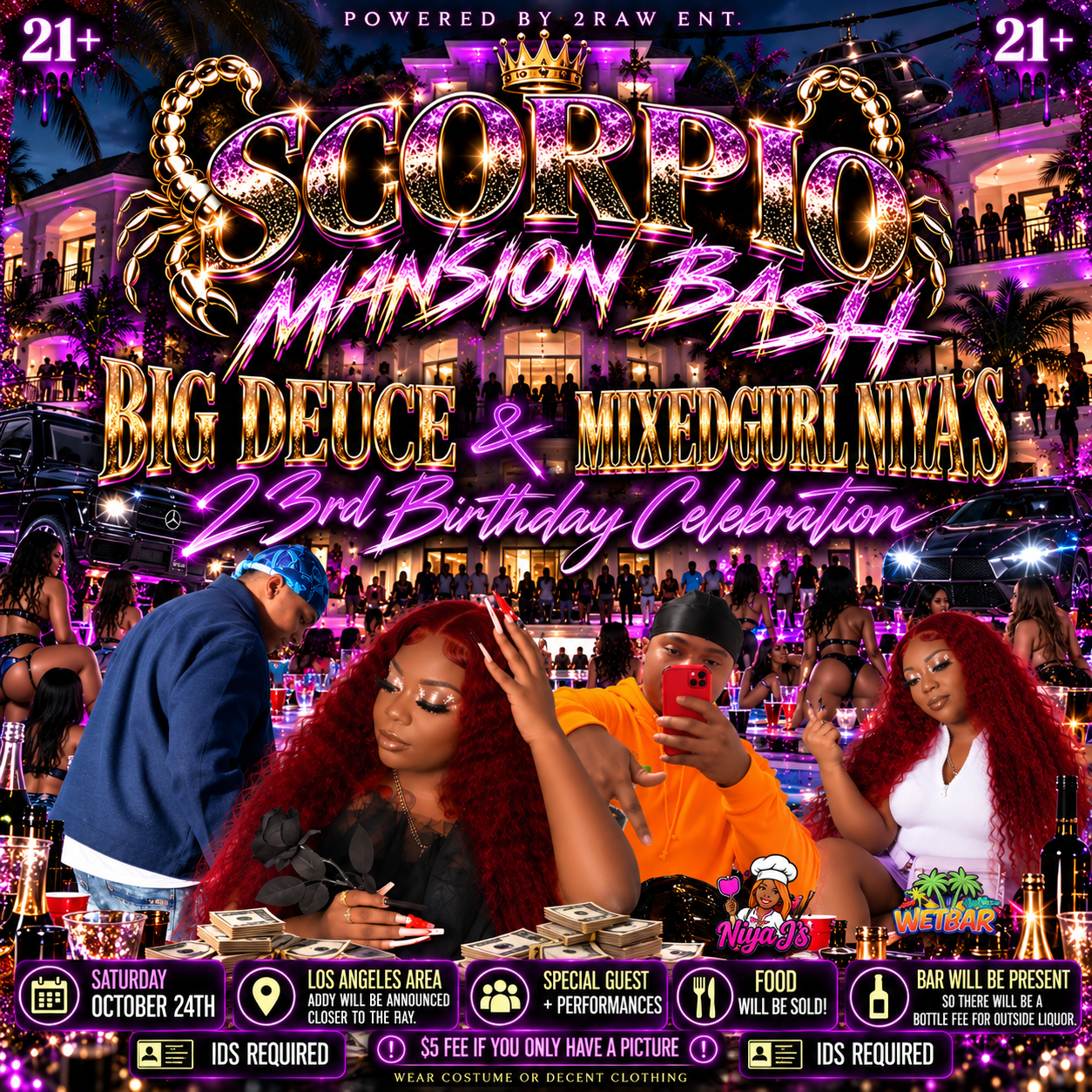 Scorpio Mansion Bash