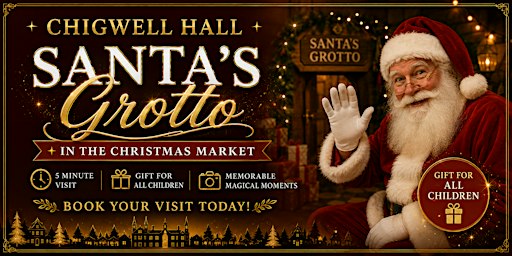 Santa's Grotto At Chigwell Christmas Market