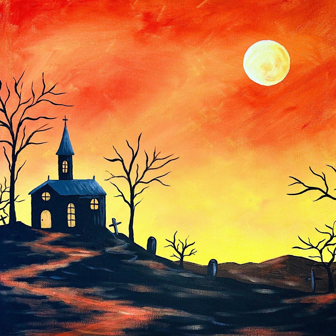Halloween Sip & Paint at The Merchant of Cotham, Bristol